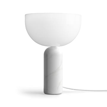 Kizu tafellamp small - White marble - New Works