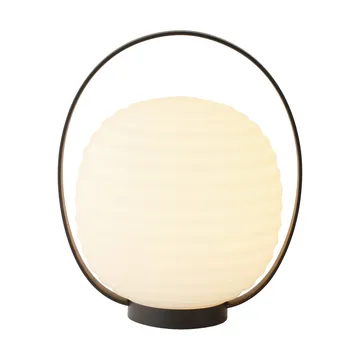 Lantern draagbare tafellamp 23x18 cm - Zwart - New Works
