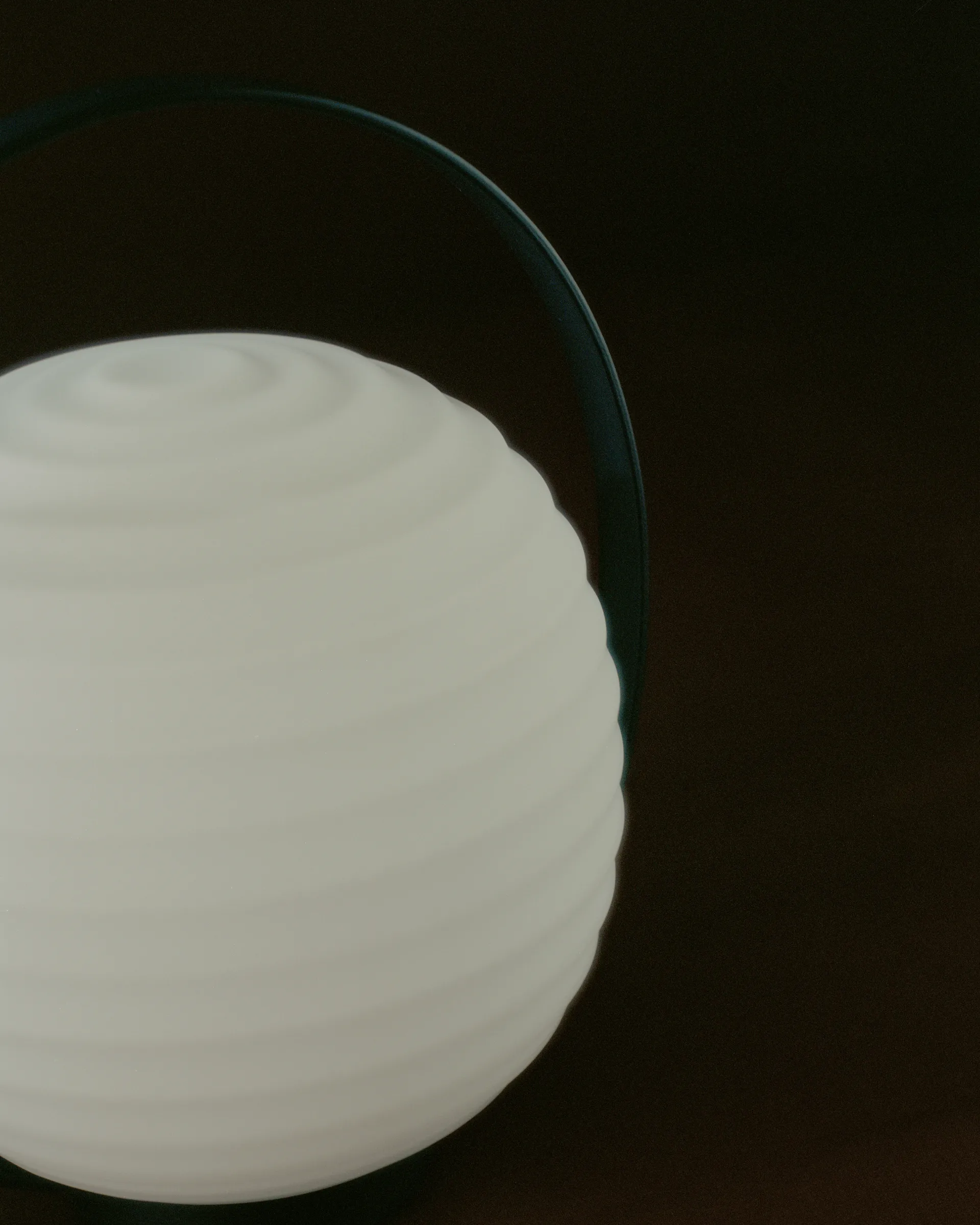 Lantern draagbare tafellamp 23x18 cm, Zwart New Works