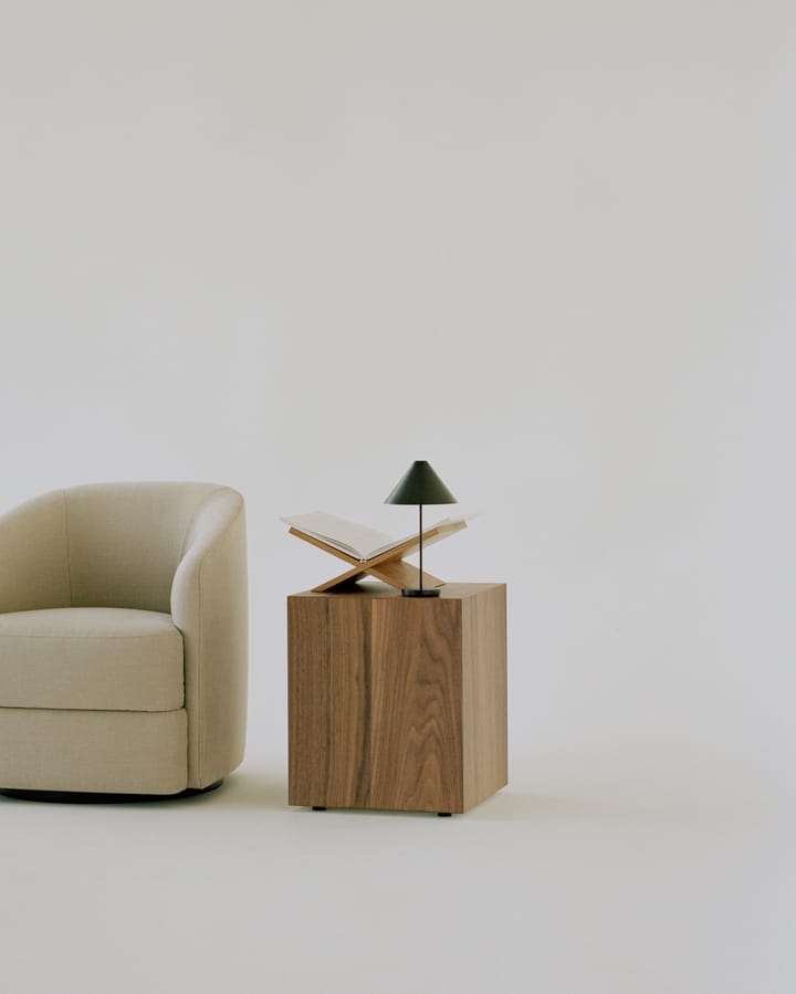 Mass bijzettafel 40x40x47 cm, Walnut New Works
