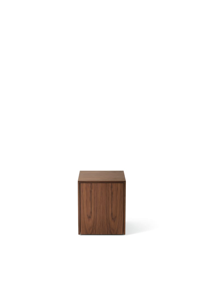 Mass bijzettafel met lade, Valnoot New Works