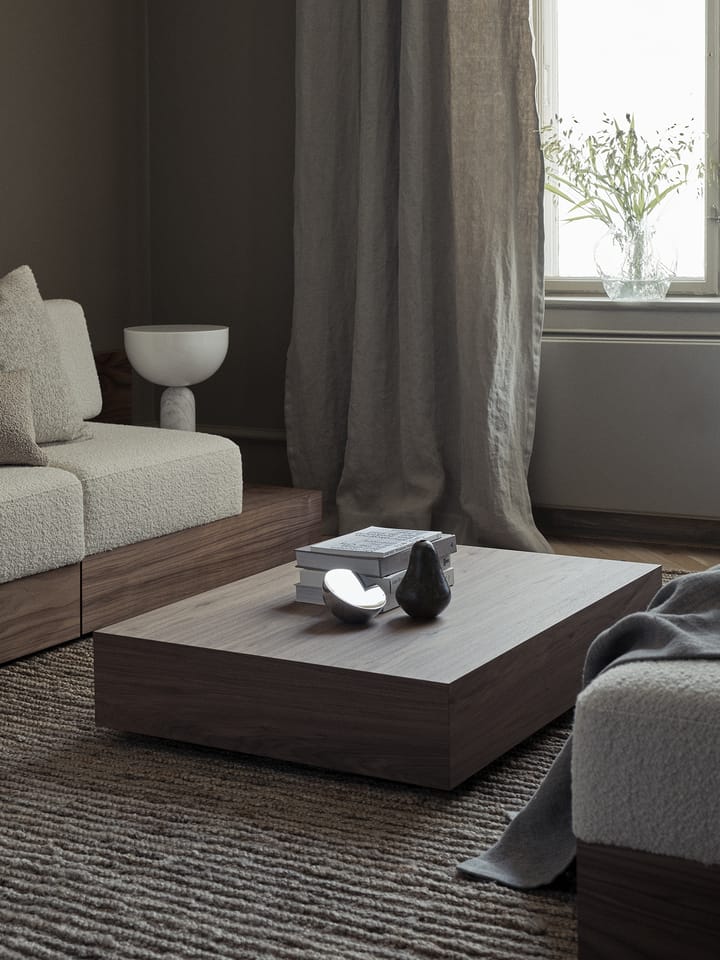 Mass Wide salontafel, walnut New Works