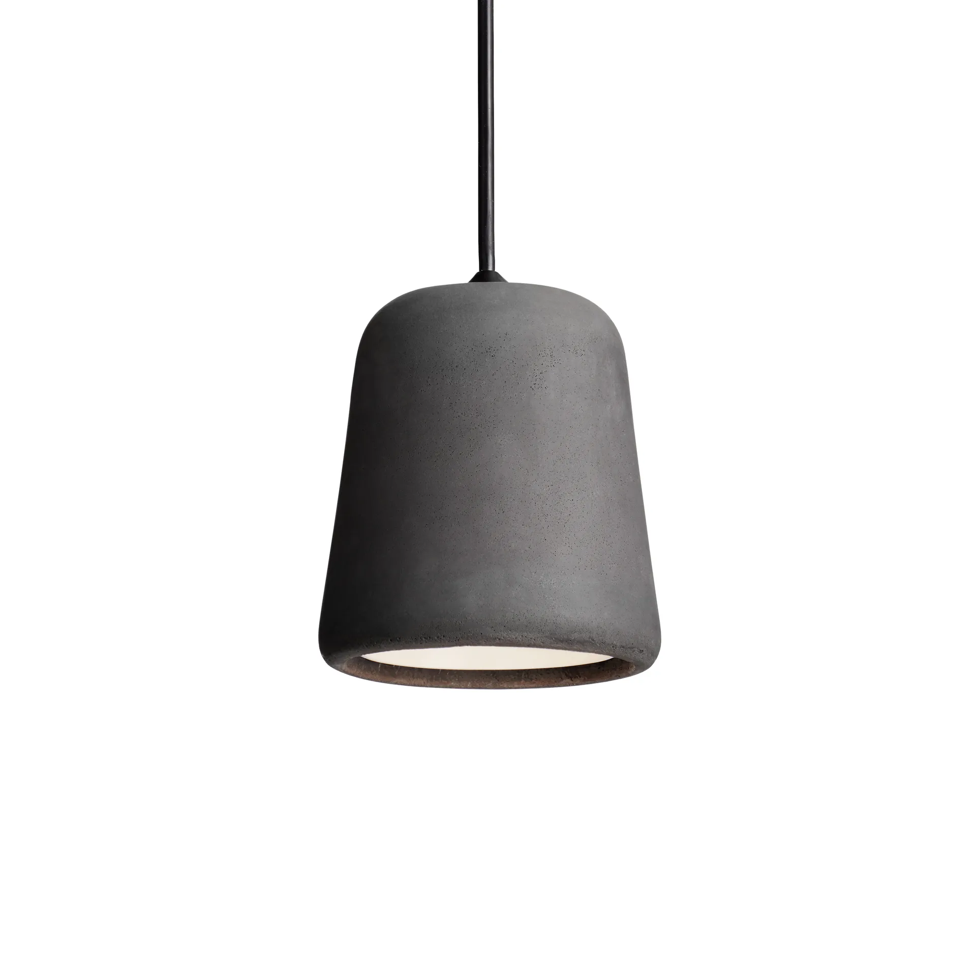 Materiaal hanglamp, Dark grey concrete New Works