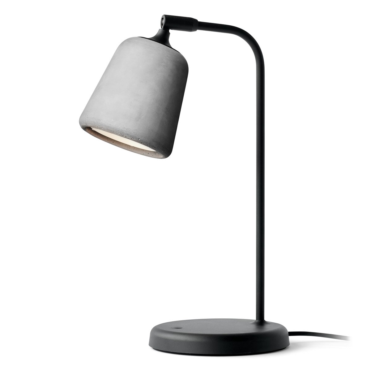 New Works Materiaal tafellamp Light grey concrete | Scandinavisch Interieur | Bureau- & tafellampen | Grijs