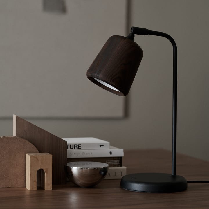 Materiaal tafellamp, Smoked oak New Works
