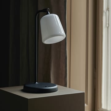 Materiaal tafellamp - White opal glass - New Works