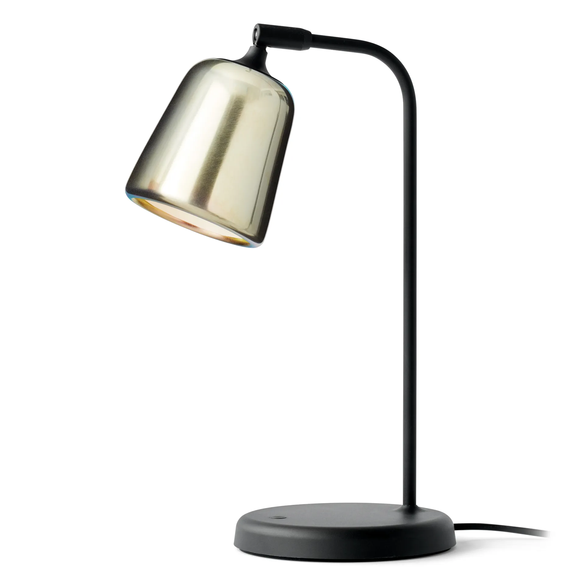 Materiaal tafellamp, Yellow steel New Works