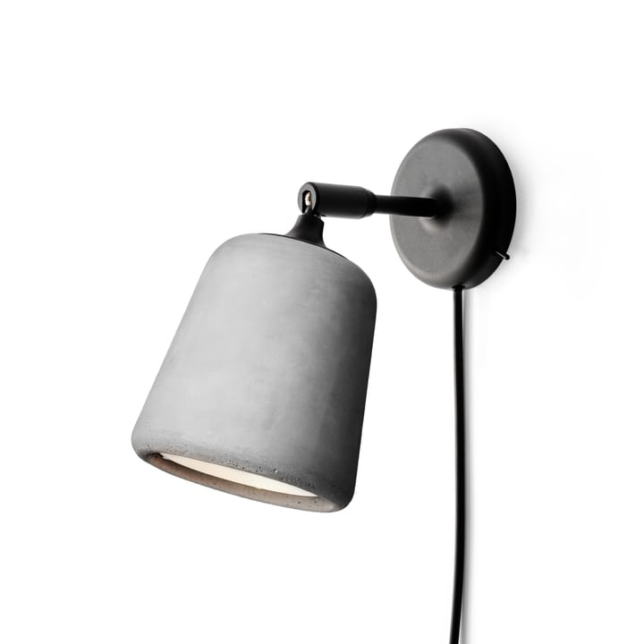 Materiaal wandlamp - Light grey concrete - New Works