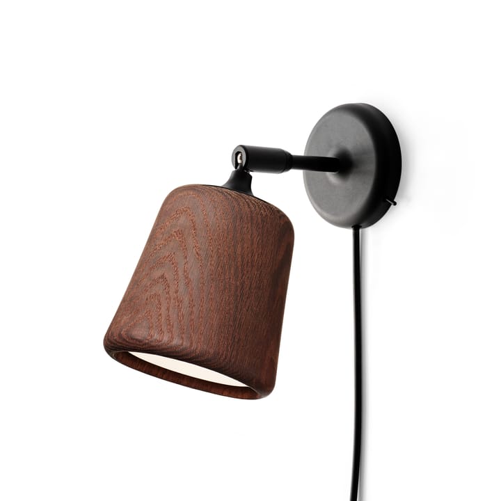 Materiaal wandlamp - Smoked oak - New Works