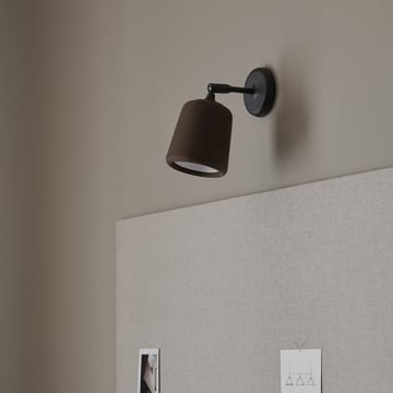 Materiaal wandlamp - Smoked oak - New Works