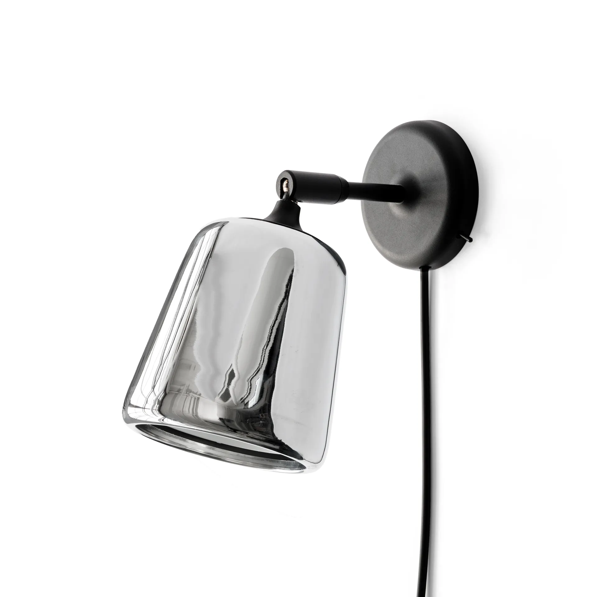 Materiaal wandlamp, Stainless steel New Works