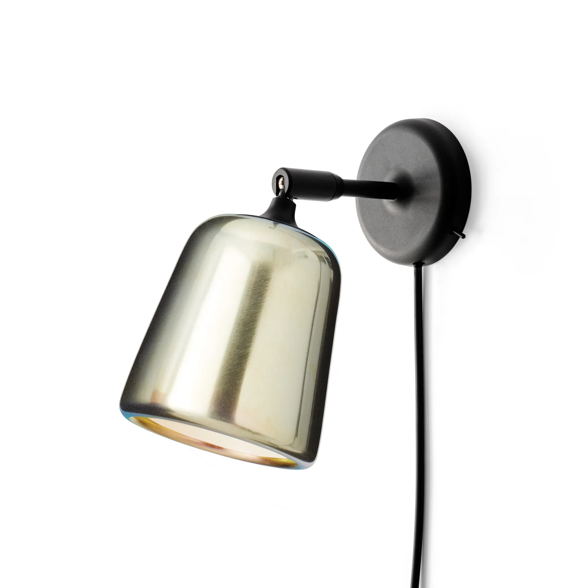 Materiaal wandlamp, Yellow steel New Works