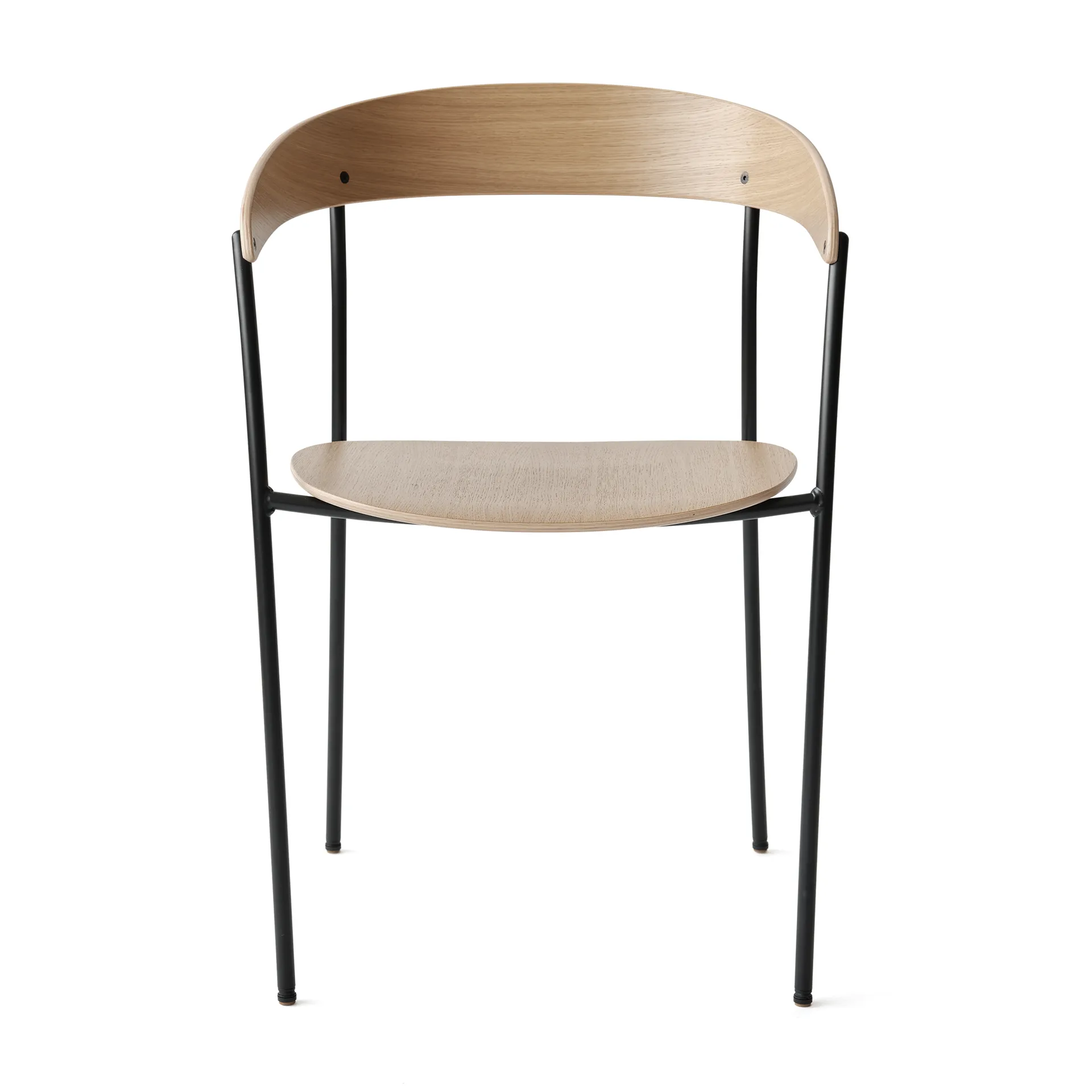 Missing stoel met armleuningen, Eikenhout New Works