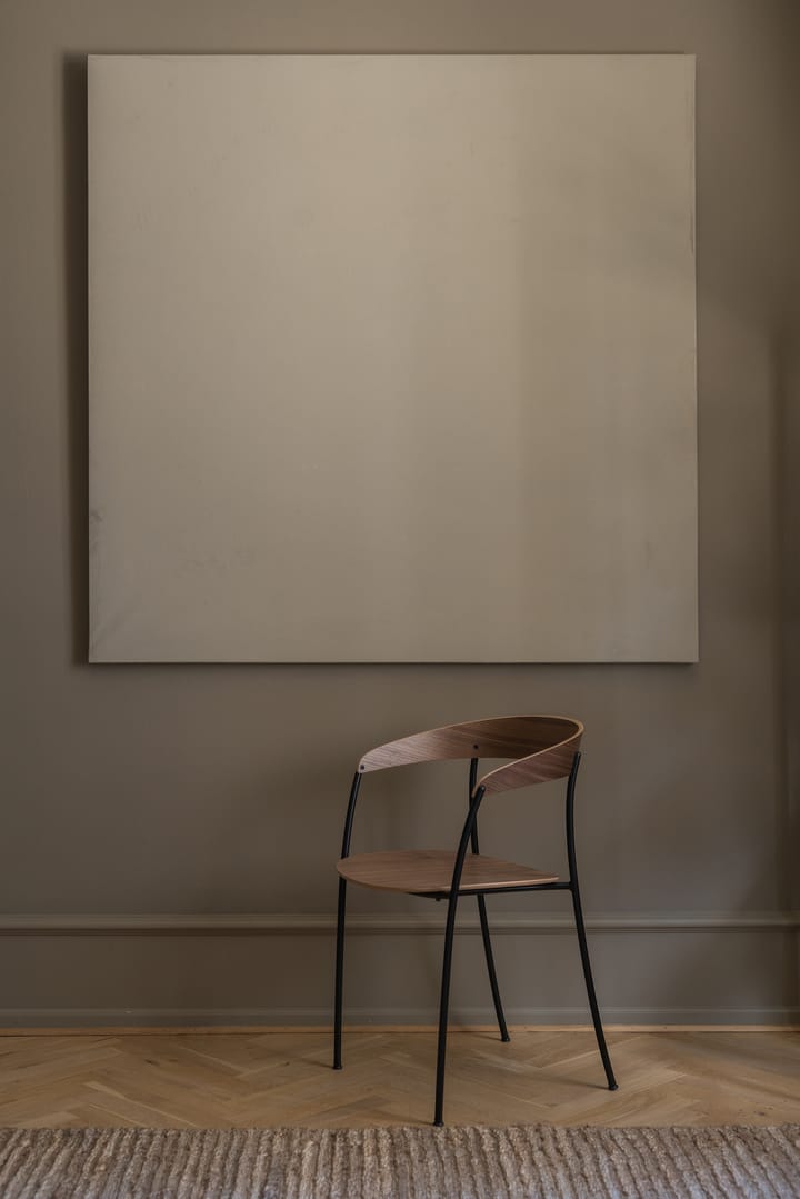 Missing stoel met armleuningen - Walnoot - New Works