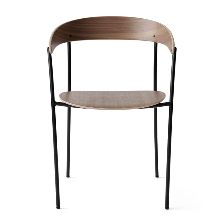 Missing stoel met armleuningen - Walnoot - New Works