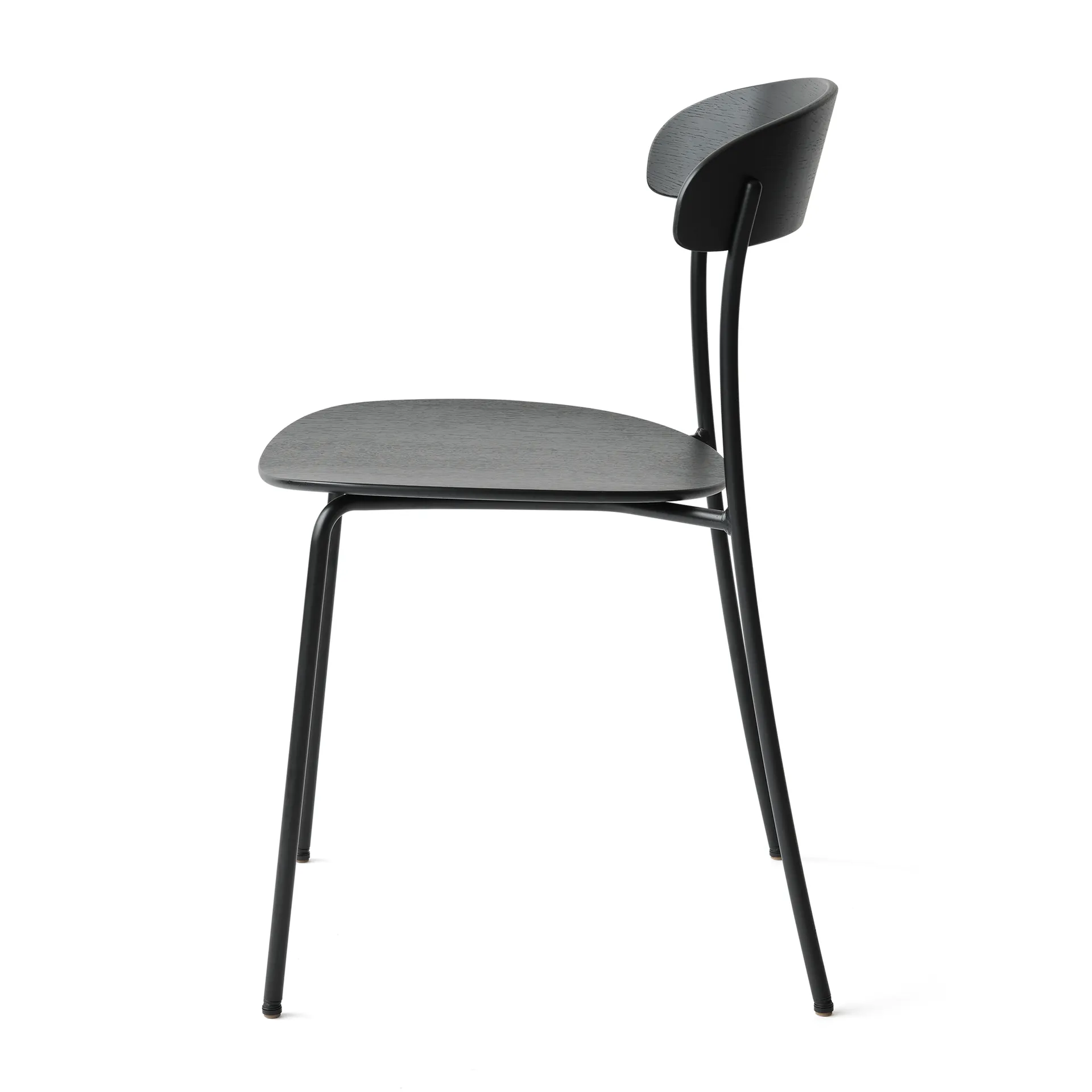 Missing stoel, Zwart essenhout New Works