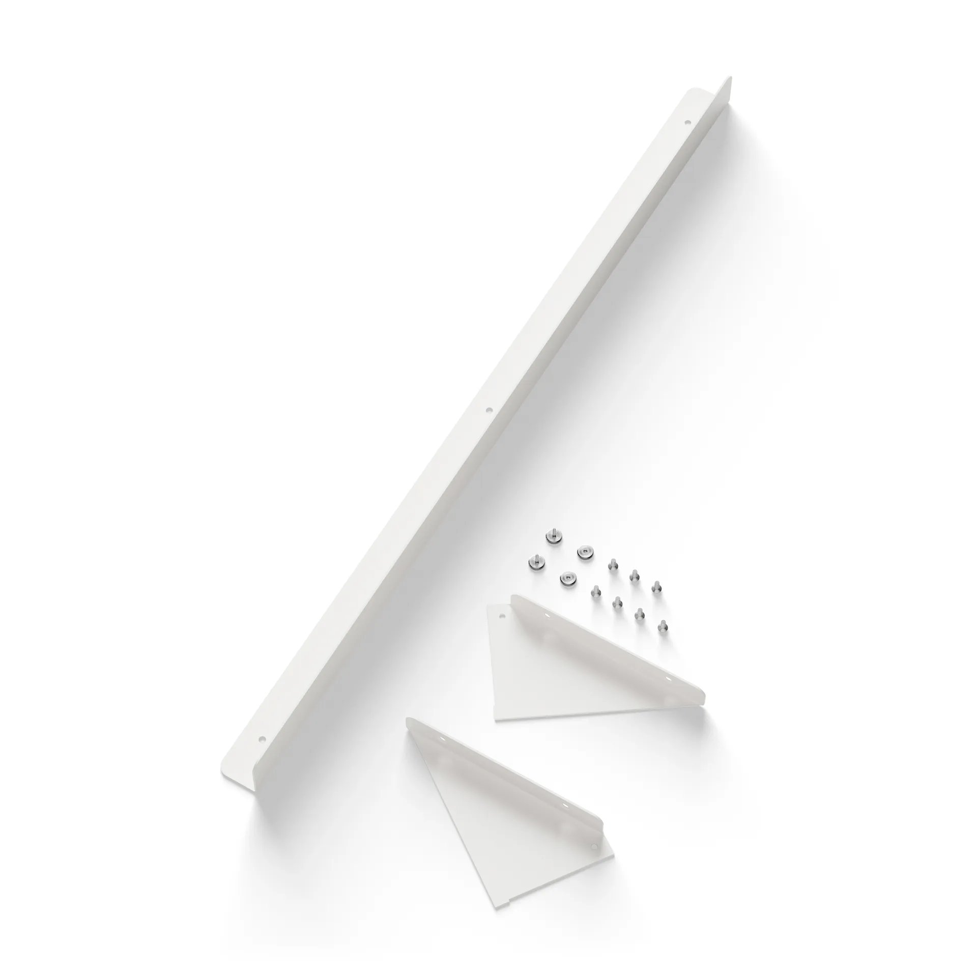 New Works console tijdschriftenrek 3-delig, Wit New Works