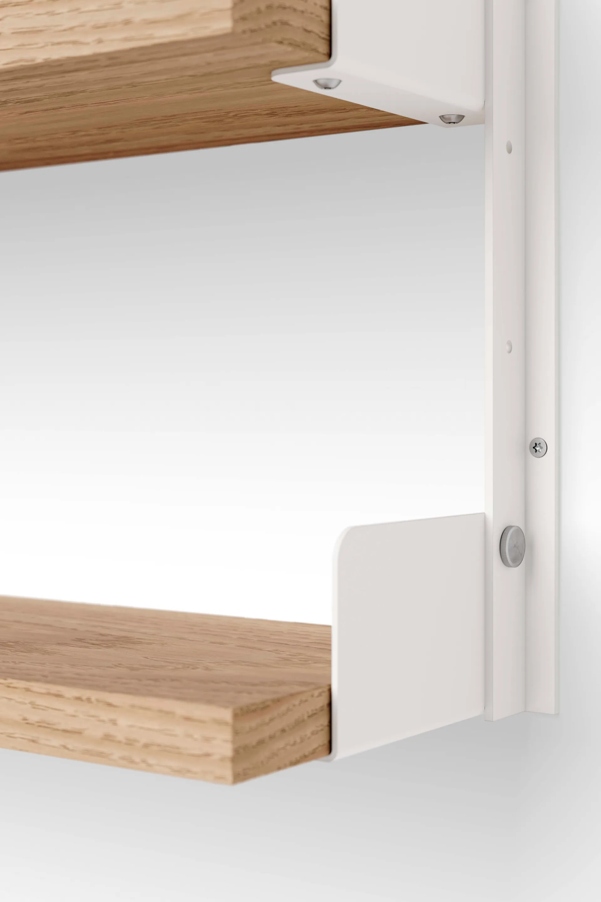 New Works Tea Shelf wandplank 46x62,5 cm, Eikenhout New Works