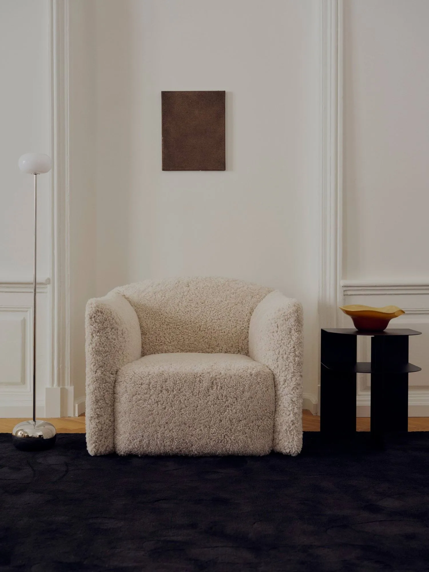 Rand bijzettafel, Black New Works