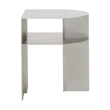 Rand bijzettafel - Stainless Steel - New Works