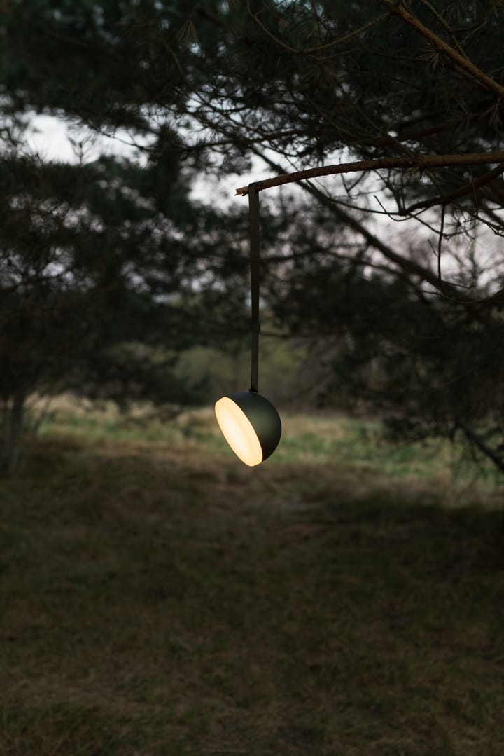Sphere portable lamp, Deep green New Works