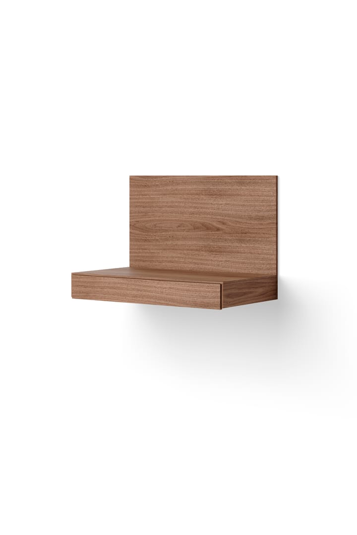 Tana wandgemonteerd bureau 84,8x47,3 cm, Valnoot New Works