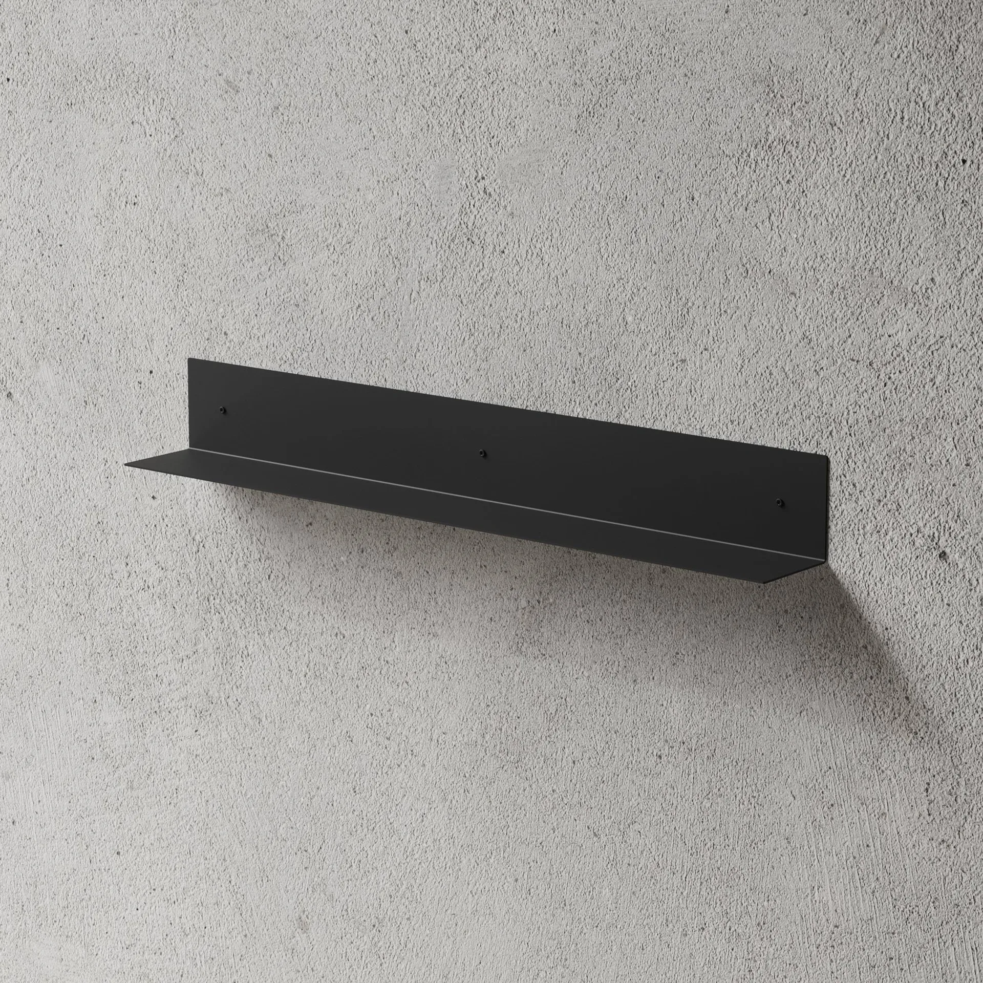 Nichba badkamerrekje, Black, 80 cm Nichba