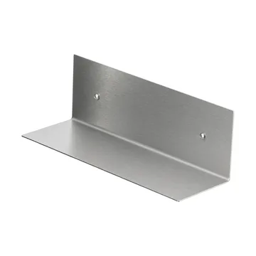 Nichba badkamerrekje - Geborsteld roestvrij staal, 30 cm - Nichba