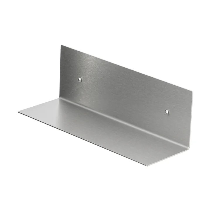 Nichba badkamerrekje - Geborsteld roestvrij staal, 30 cm - Nichba