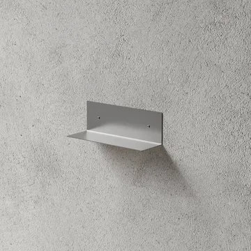 Nichba badkamerrekje - Geborsteld roestvrij staal, 30 cm - Nichba