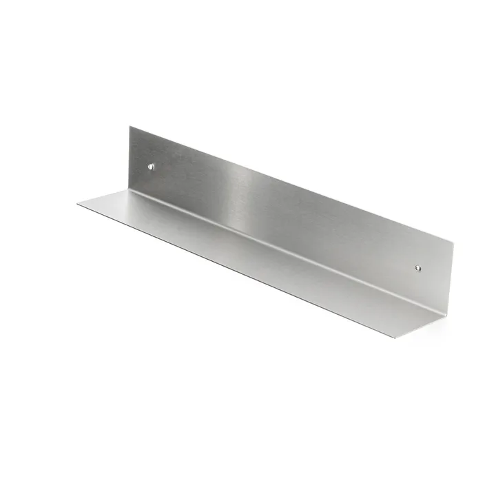 Nichba badkamerrekje - Geborsteld roestvrij staal, 60 cm - Nichba