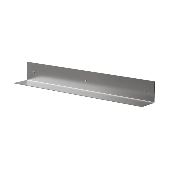 Nichba badkamerrekje - Geborsteld roestvrij staal, 80 cm - Nichba