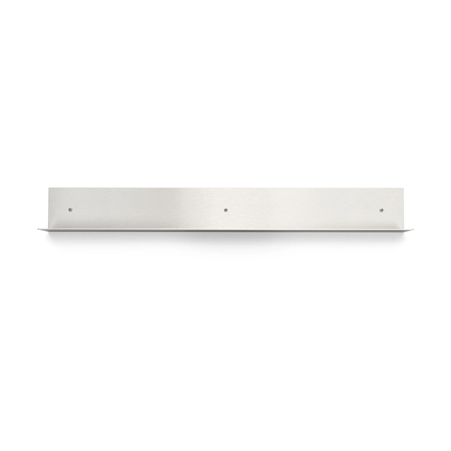 Nichba badkamerrekje, Geborsteld roestvrij staal, 80 cm Nichba