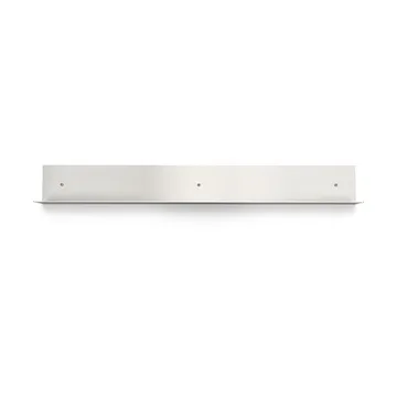 Nichba badkamerrekje - Geborsteld roestvrij staal, 80 cm - Nichba