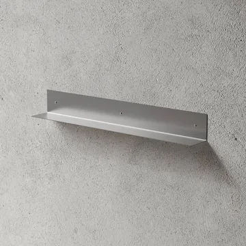 Nichba badkamerrekje - Geborsteld roestvrij staal, 80 cm - Nichba