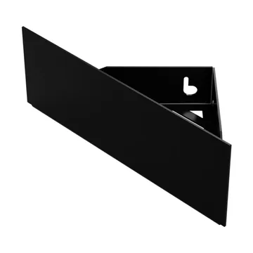 Nichba doucheshelf - Black, hoek - Nichba