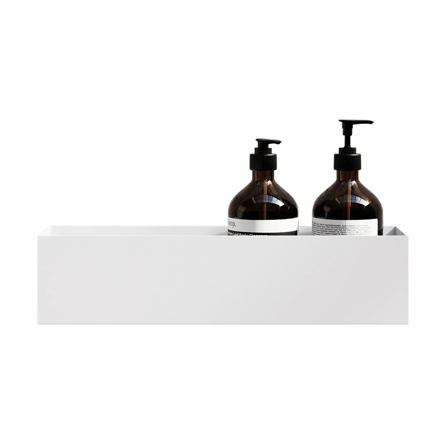 Nichba doucheshelf, White, 40 cm Nichba