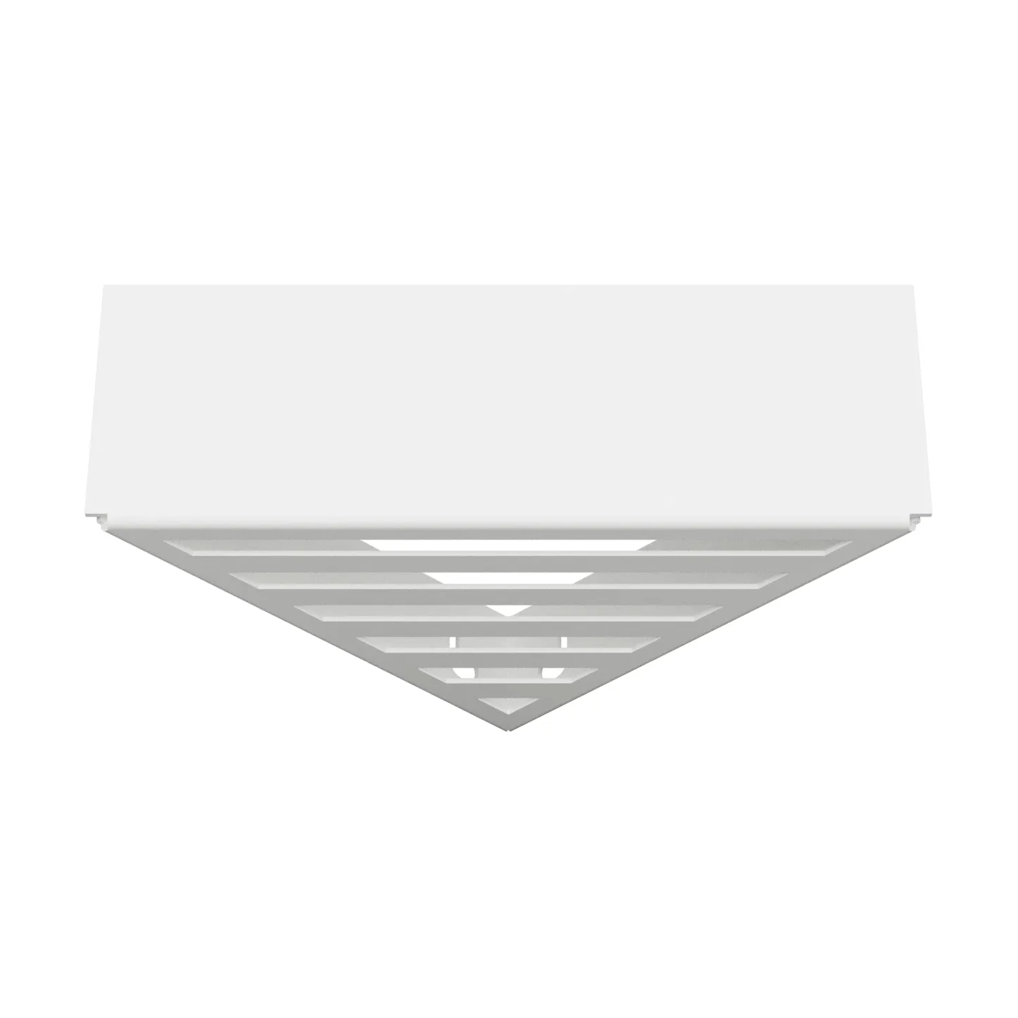 Nichba doucheshelf, White, hoek Nichba