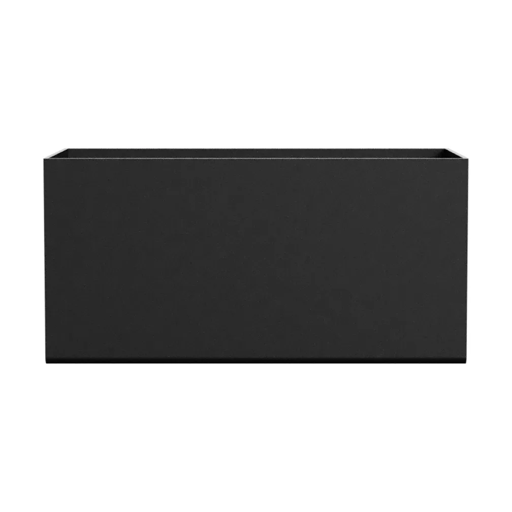 Nichba doucheshelf, Zwart, 20 cm Nichba