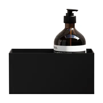 Nichba doucheshelf - Zwart, 20 cm - Nichba