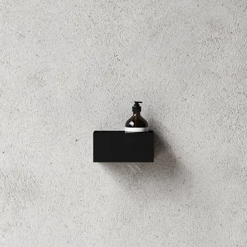 Nichba doucheshelf - Zwart, 20 cm - Nichba