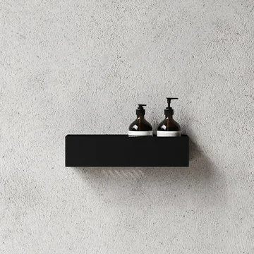 Nichba doucheshelf - Zwart, 40 cm - Nichba