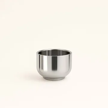 Nichba espressokopje - Roestvrij staal, Ø7 cm - Nichba