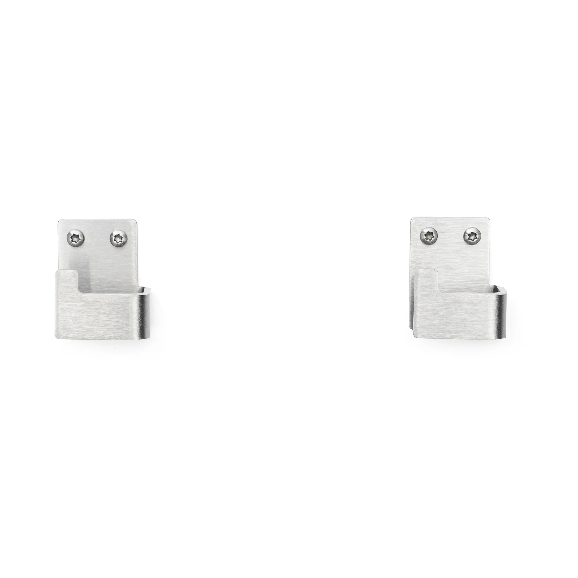 Nichba handdoekhaak, Geborsteld roestvrij staal, 2-pack Nichba