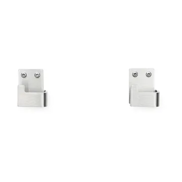 Nichba handdoekhaak - Geborsteld roestvrij staal, 2-pack - Nichba