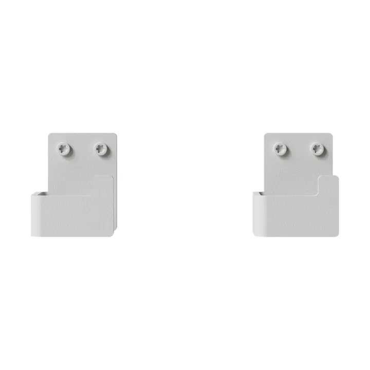 Nichba handdoekhaak - White, 2-pack - Nichba