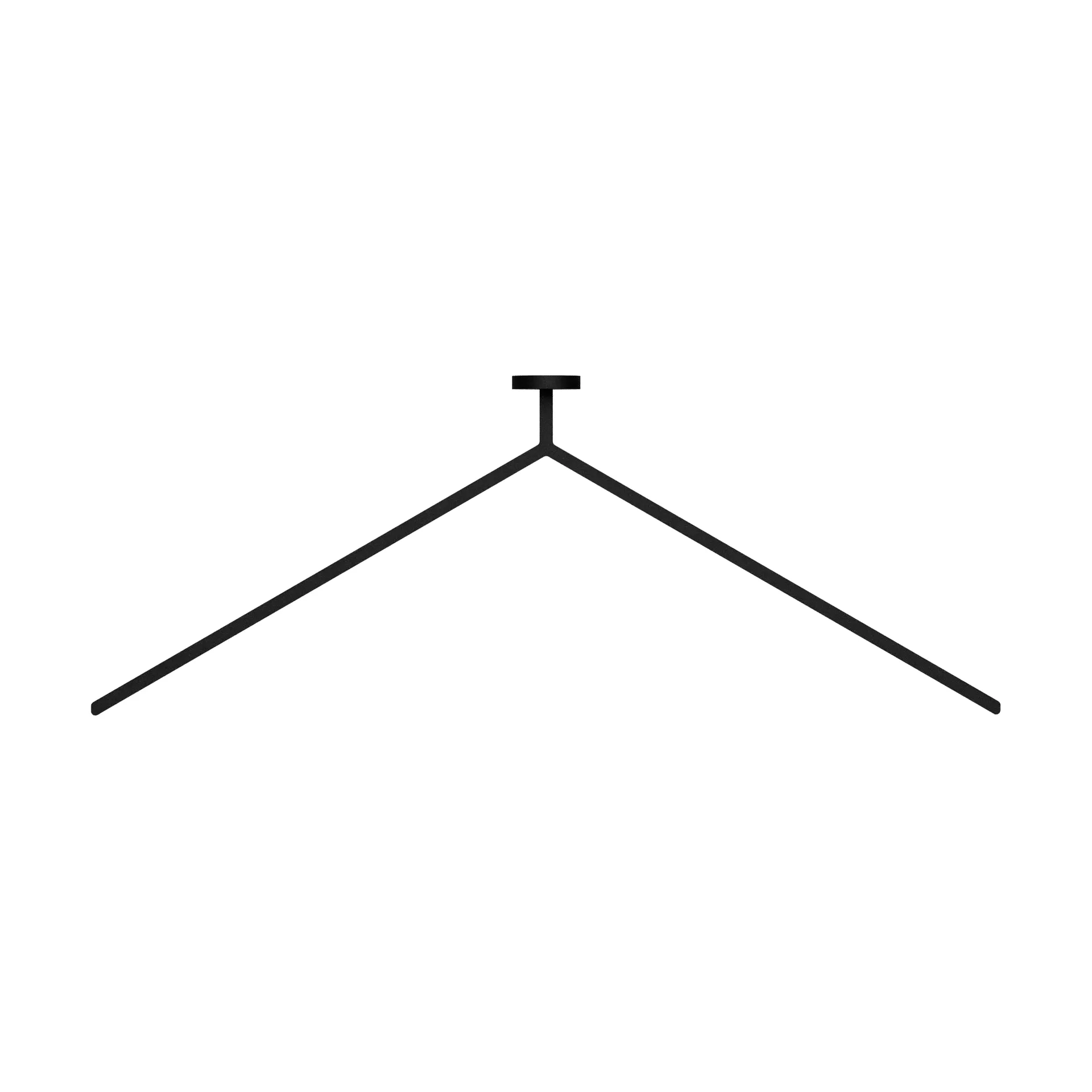 Nichba Maghang kleerhanger, Zwart, 3-pack Nichba