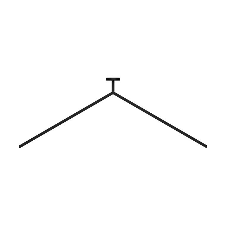 Nichba Maghang kleerhanger - Zwart, 3-pack - Nichba