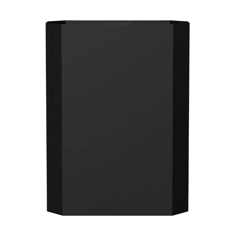 Nichba prullenbak, Black, 12 l Nichba