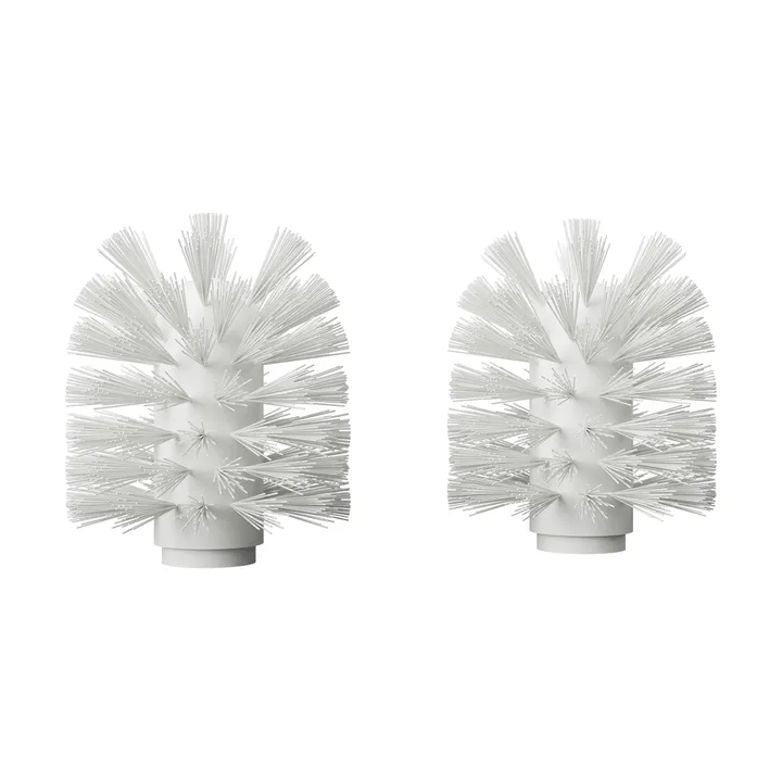 Nichba toiletborstelkop - White, 2-pack - Nichba
